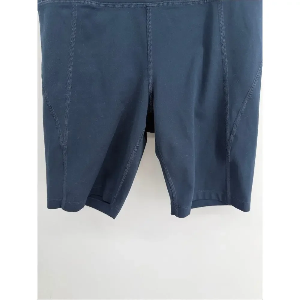 Girlfriend Collective athletic athleisure long inseam spandex shorts sz S